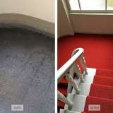 Treppenhaus - Vorher-Nachher-Vergleich